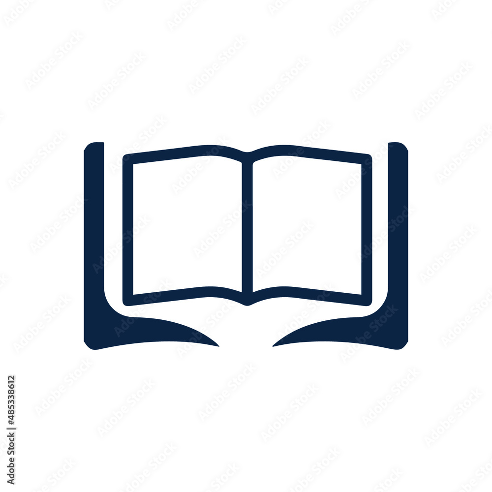 Book and reading icon Book and reading icon