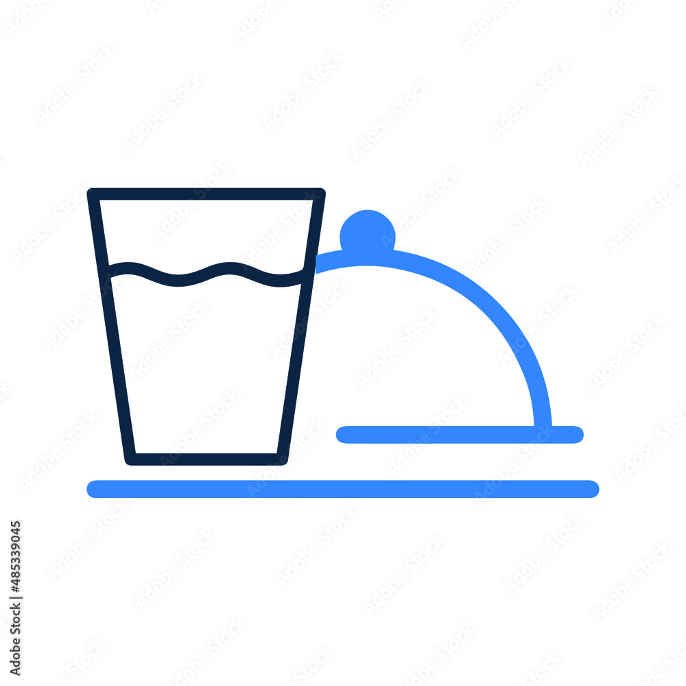 Breakfast lunch or dinner food icon Breakfast lunch or dinner food icon