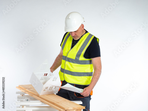 Construction engineer with ...