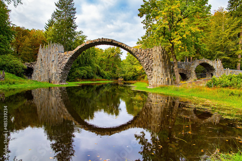 The bridge reflection in the water © Kushnirov Avraham