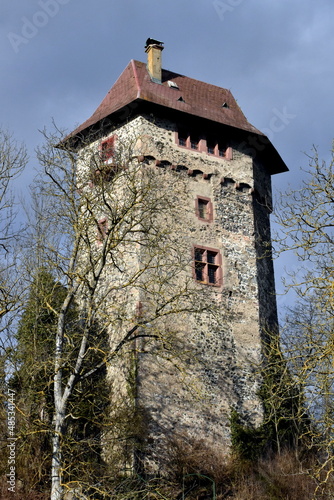 Alte Mauern der Burg Sponeck im Kaiserstuhl