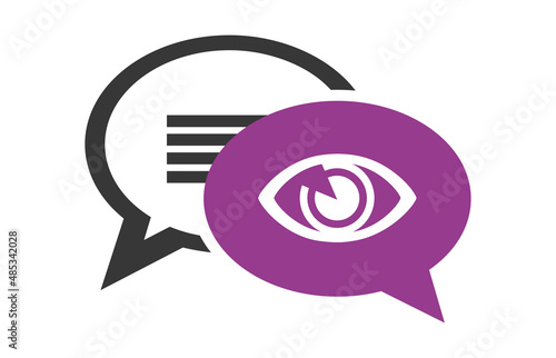 Logo réunion par visioconférence.