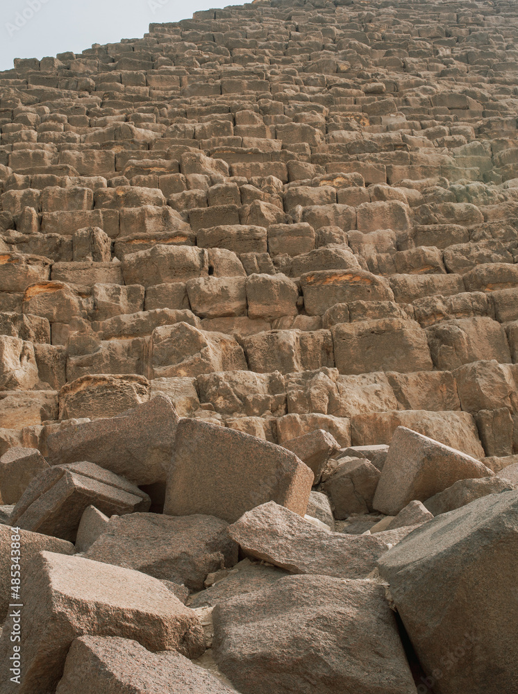 Great pyramids of Giza. Ancient Egypt