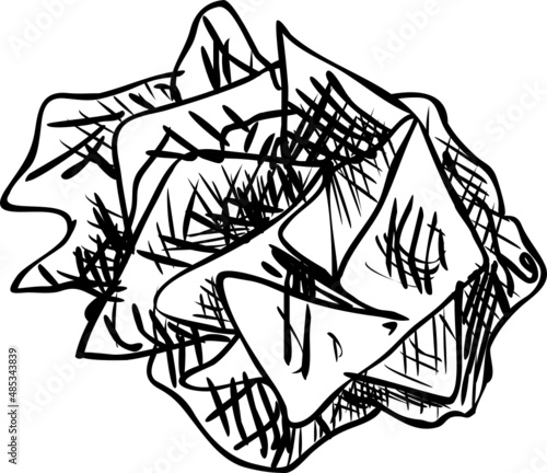 handdrawn Trash