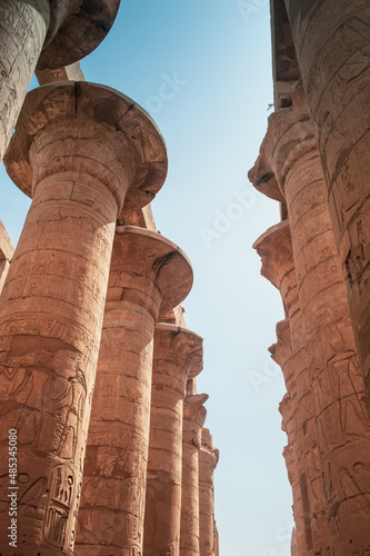 
The Karnak Temple Complex, commonly known as Karnak, comprises a vast mix of decayed temples, pylons, chapels, and other buildings near Luxor, Egypt.