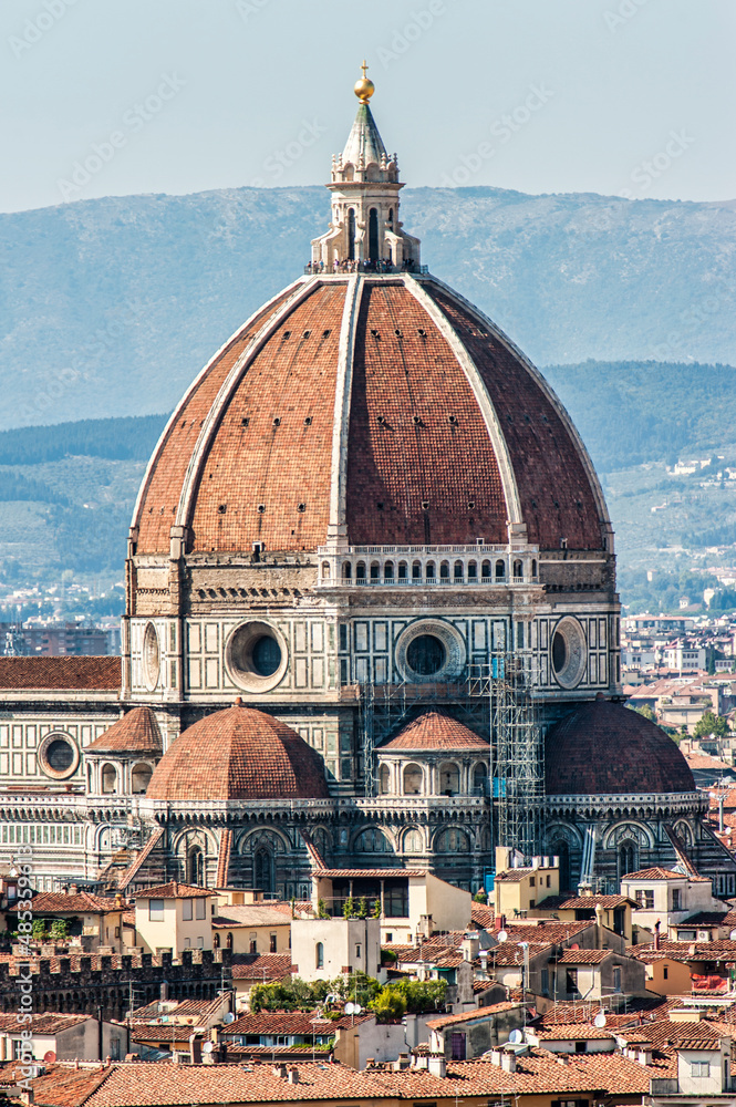 Fototapeta premium The Dome of Florence Cathedral in Italy