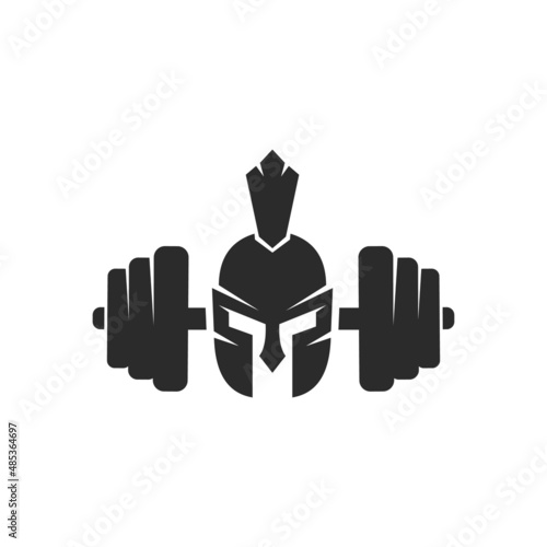 Photography Spartan Fitness And Gym Logo Vector