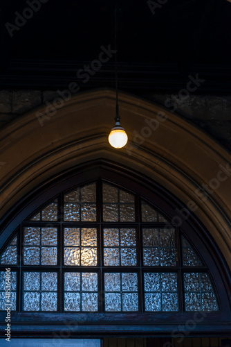 Light above door