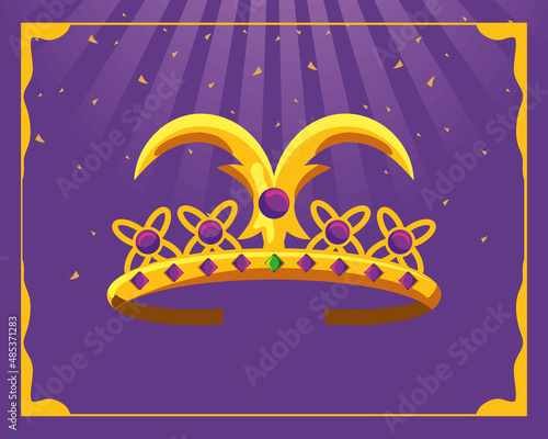 Mardi Gras crown