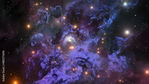 Fototapeta Naklejka Na Ścianę i Meble -  space galaxy background