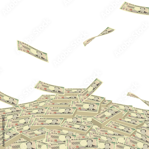 新1万円　札束　お札　お金　現金　渋沢栄一