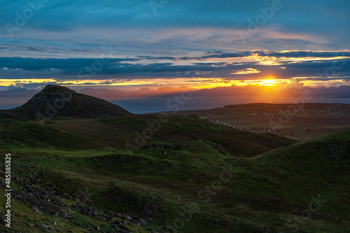 The Quiraing, Isle of Skye, Scotland, UK. photo