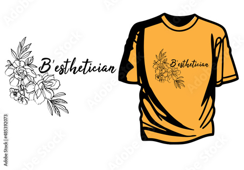 Esthetician career, floral design