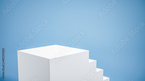 pedestal podium. Abstract high quality concept Futuristic background can be add on banners flyers or web. 3d render.