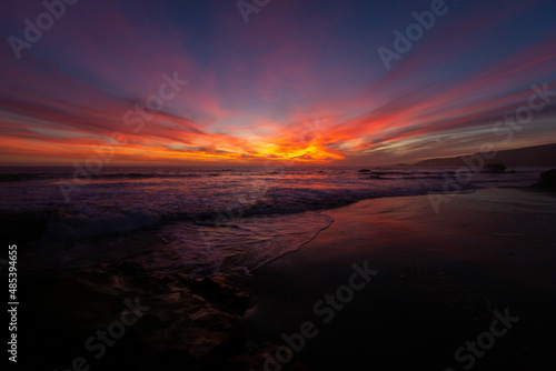 sunset over the sea © Matthew Levin