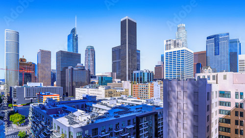 the city center of los ange...