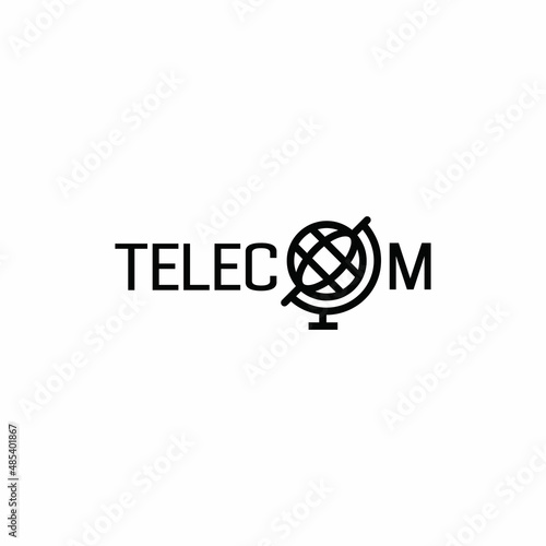 Telecom logo and text