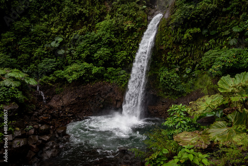 A waterfall in Costa Rica 