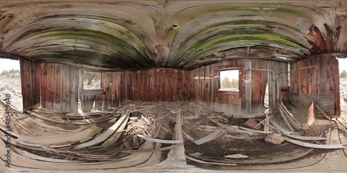 Cabin near Six Shooter Pass (interior)