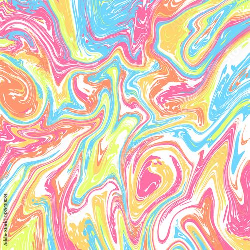 Colorful Liquid Marble background Liquid texture