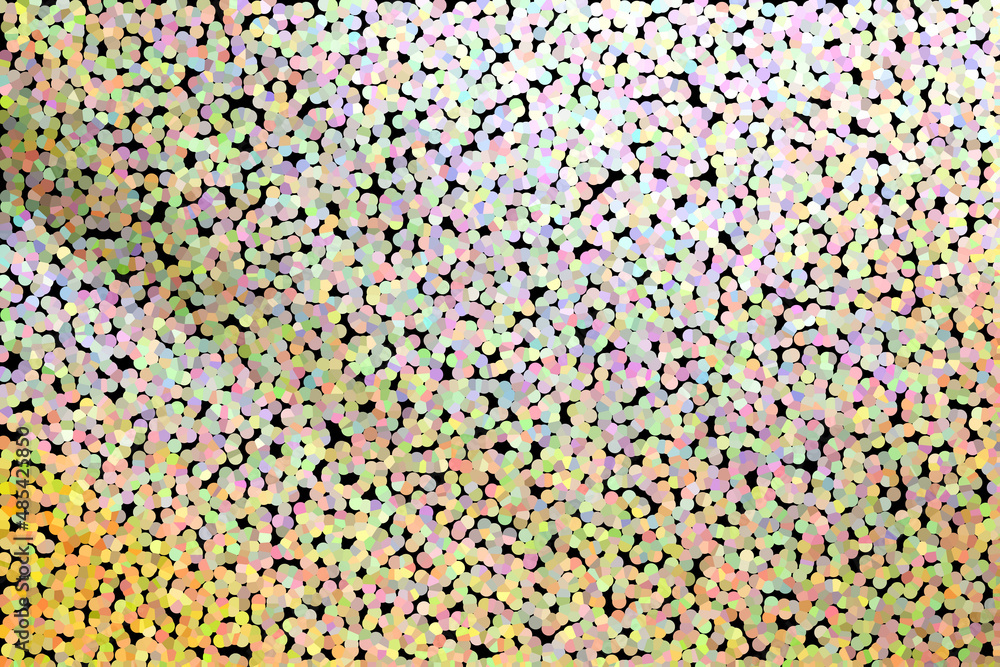 Obraz premium Light pointillized spots with shadowed areas