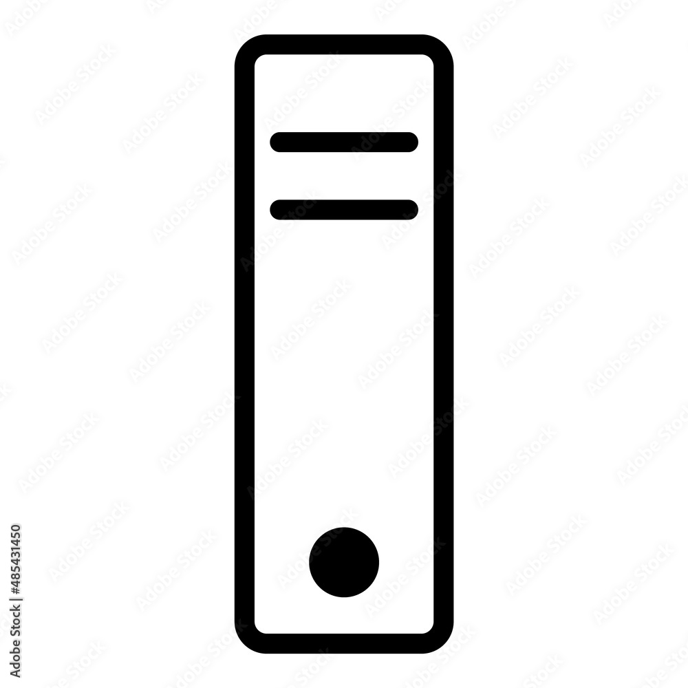 Office Folder Flat Icon Isolated On White Background Office Folder Flat Icon Isolated On White Background
