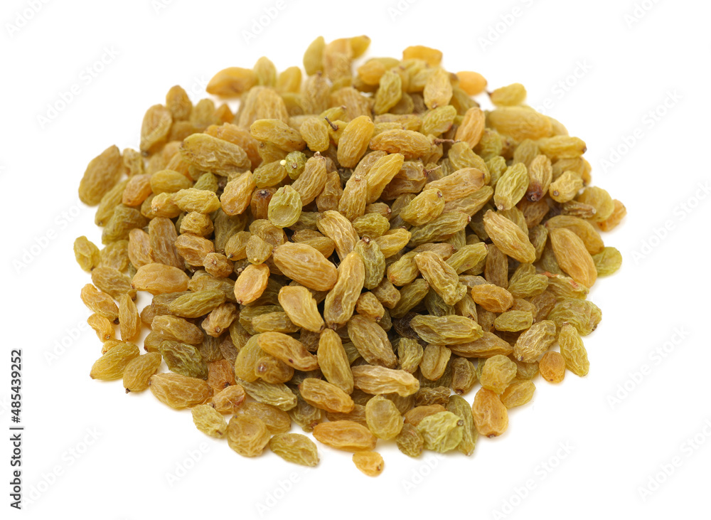 green raisin stacked together on white background green raisin stacked together on white background