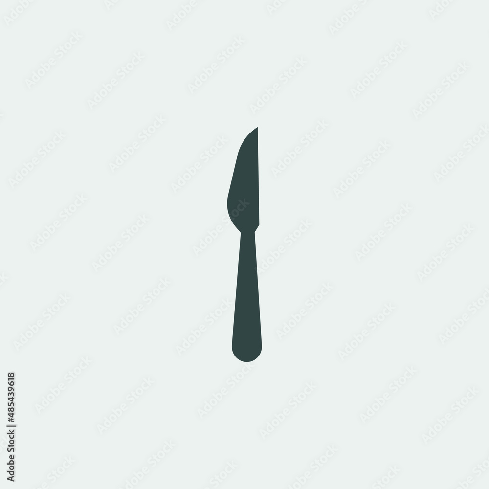 knife vector icon illustration sign knife vector icon illustration sign