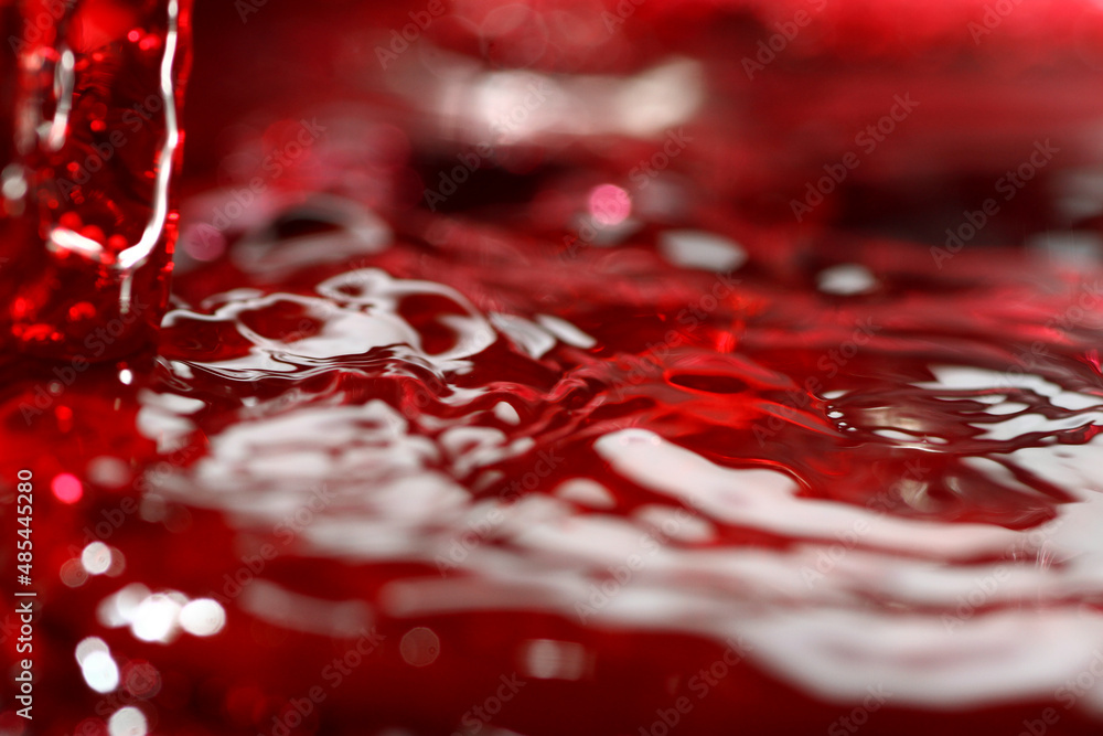 Red wine splash Red wine splash
