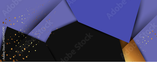 Unique treble bstract modern Very Peri background with fluid luminous waves for backdrop text. Geometric digital wallpaper Vector. Trendy color of the 2022 year