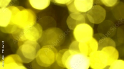 Abstract gold glare background rotation