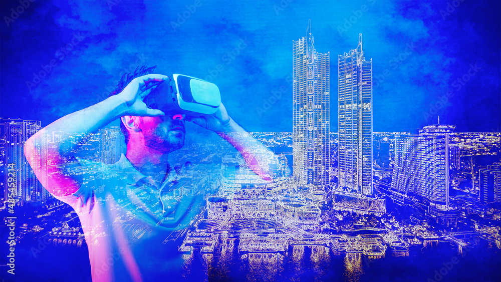 Happening city. Москва Сити виртуальная реальность. Изумрудный город виртуальная реальность.