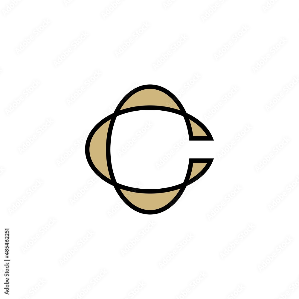 Creative letter C logo design illustration vector template Creative letter C logo design illustration vector template