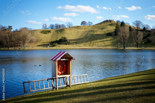 Rettungsstation im Münchner Olympiapark