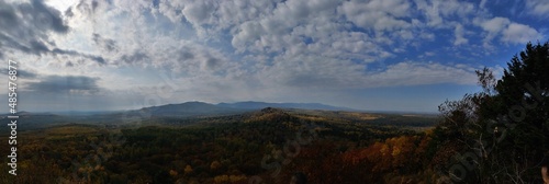 panorama of the mountains