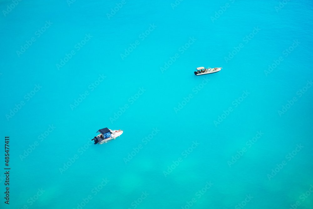 Fototapeta premium boats in deep water