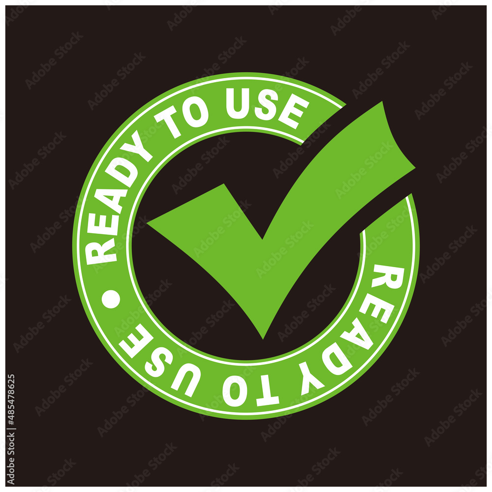 Ready to use vector icon on black background Ready to use vector icon on black background