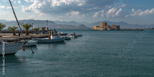 Evening hours on the Mediterranean embankment