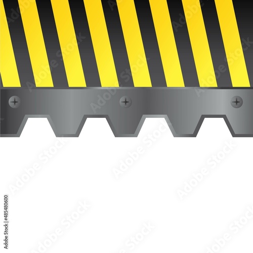 under construction vector background illustration design template