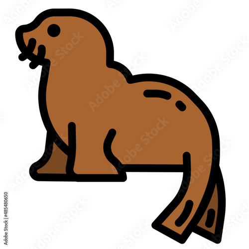 animal line icon