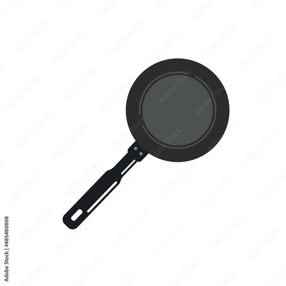 fryingpan vector illustration element design template fryingpan vector illustration element design template