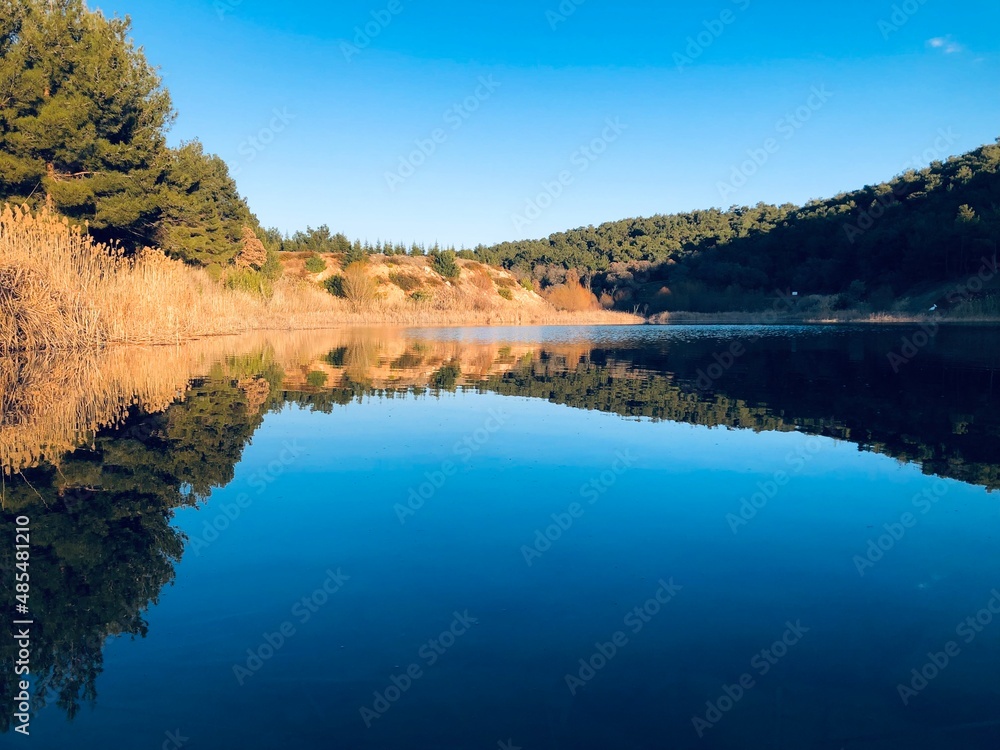 lake in autumn