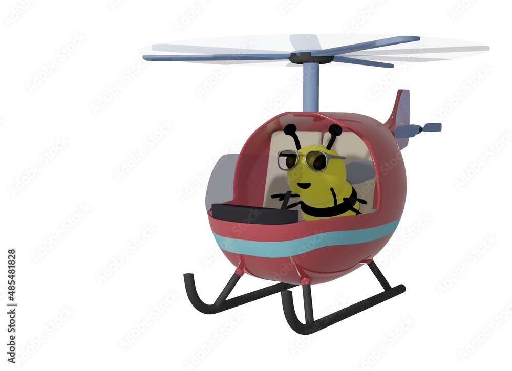 Bee and Helicopter Bee and Helicopter