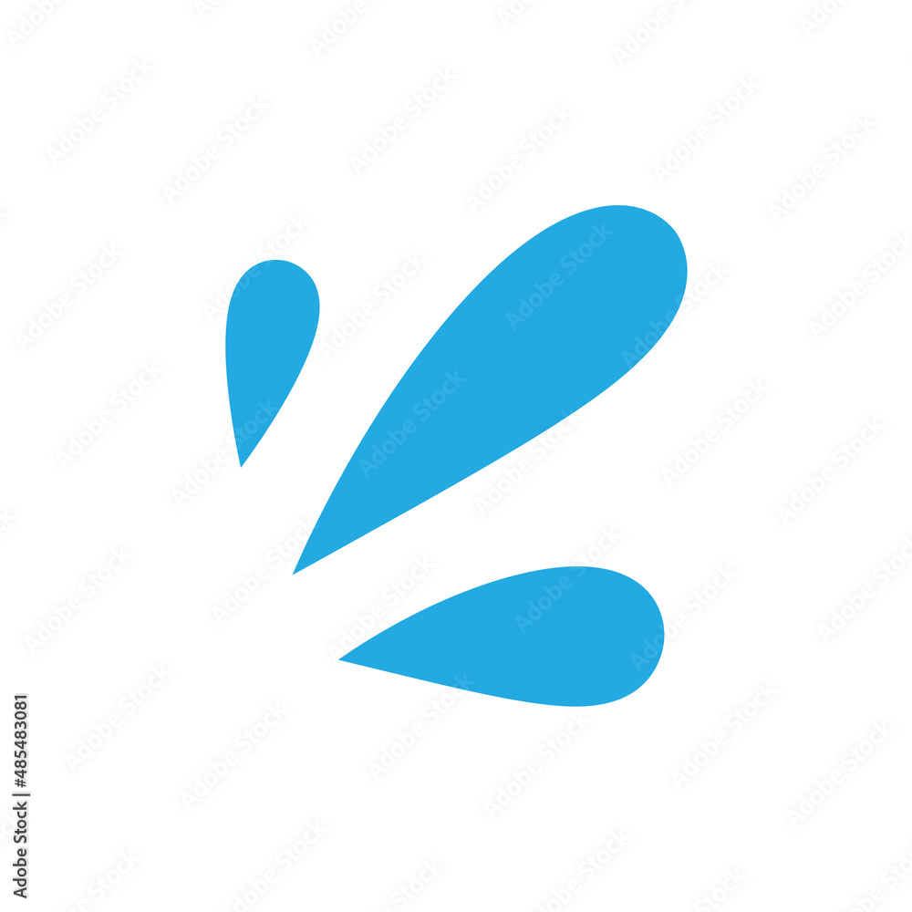 splashing water drop vector For decorating Songkran festival posters. splashing water drop vector For decorating Songkran festival posters.