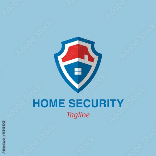 Free Download shield and house logo concept design. suitable for security system, real estate, property business, home security, and others. design inspiration - GFXLoad