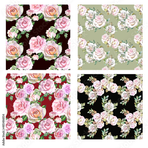 pattern with flowers