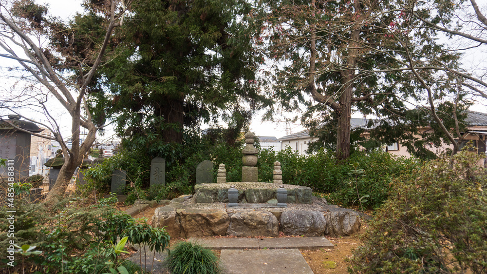 河越重頼の墓【養寿院】/埼玉県川越市 河越重頼の墓【養寿院】/埼玉県川越市