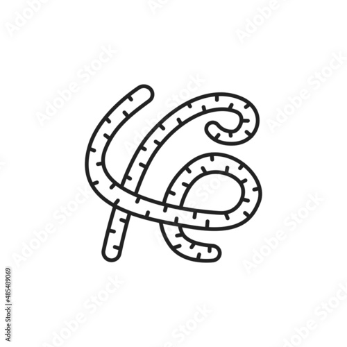 Ebola virus icon. High quality black vector illustration.
