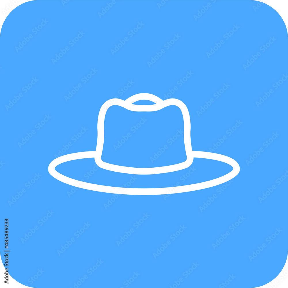 Hat Vector Icon Design Illustration Hat Vector Icon Design Illustration
