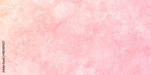 Pink texture background with Pink Water color background, Illustration, texture for design. Scraped pink grungy background © MdLothfor